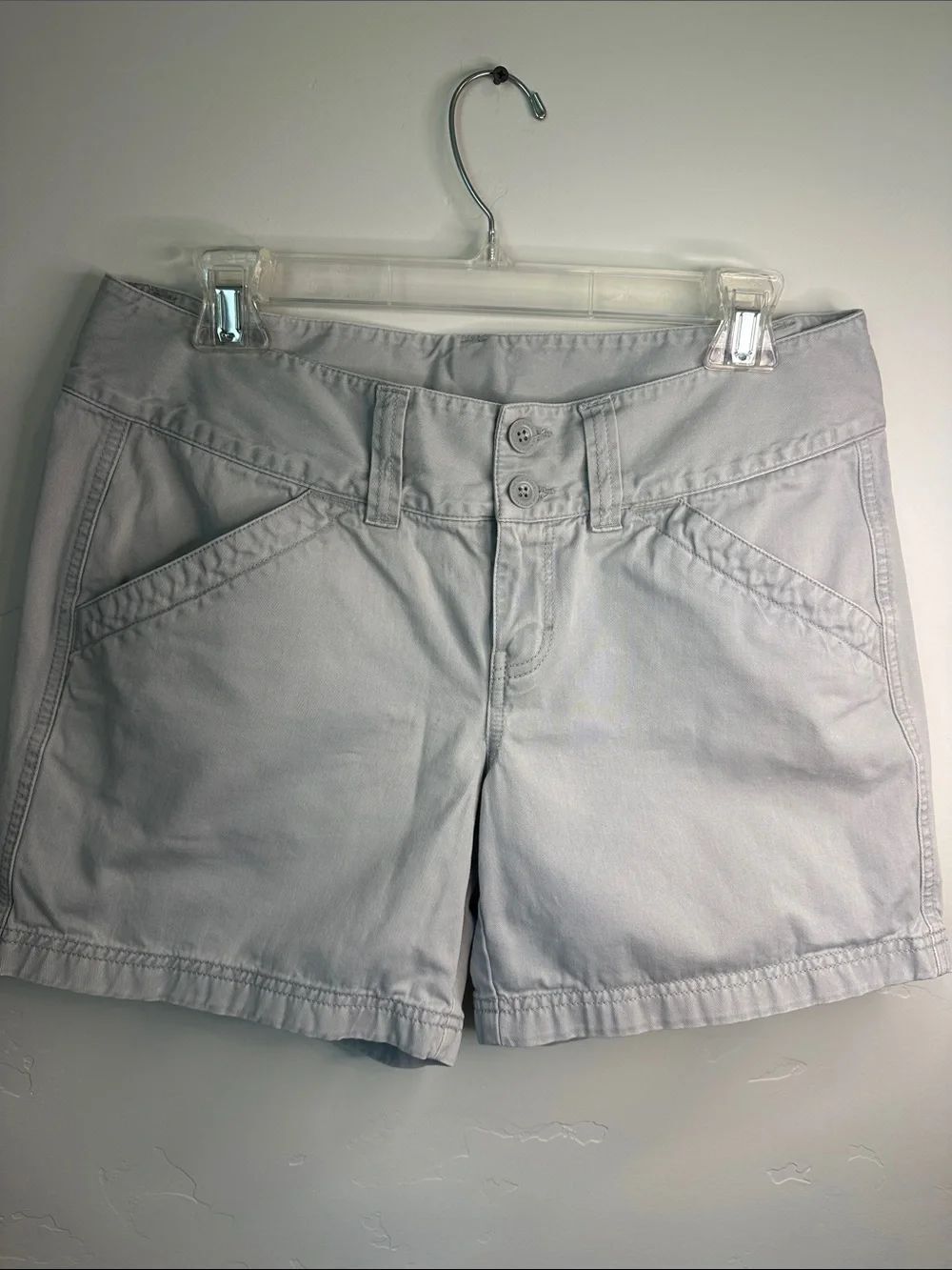 The North Face Women's Light Gray Athletic Shorts